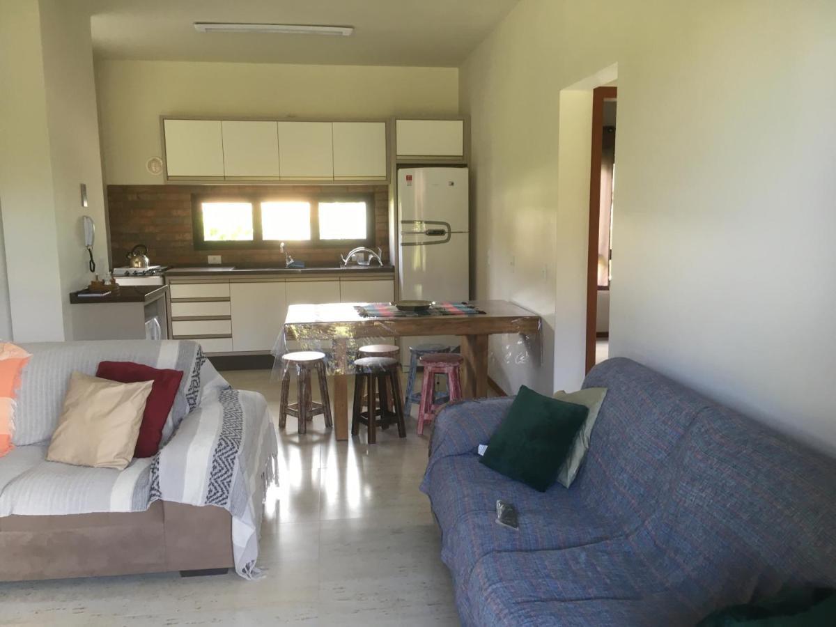 Apartamento Com Piscina - Garopaba - Praia Da Gamboa Kültér fotó